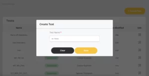 create test